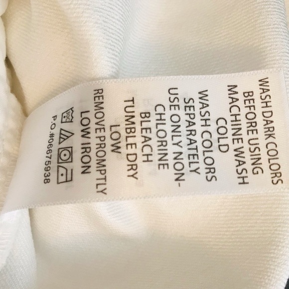 Jessica London White Jeans pants Stretch Size 12W New With Tags - Picture 5 of 15